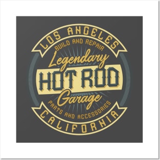 Hot Rod Garage: Expert Builds and Repairs for High-Performance Vehicles Posters and Art